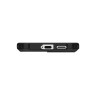Чехол UAG Essential Armor с MagSafe для Samsung Galaxy S25 черный (Black) - фото № 7