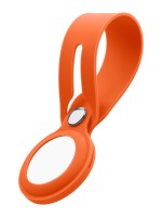 Силиконовый брелок-подвеска iNeez для AirTag оранжевый