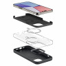 Чехол SPIGEN Silicone Fit с MagSafe для iPhone 14 Pro Max черный (Black) - фото № 3