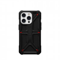 Чехол UAG Monarch для iPhone 14 Pro кевлар (Kevlar Black)