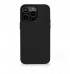 Чехол Decoded AntiMicrobial Silicone с MagSafe для iPhone 14 Pro черный (Charcoal)
