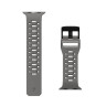 Силиконовый ремешок UAG Civilian Silicone Strap для Apple Watch 49/46/45/44 мм титан (Titanium) - фото № 6