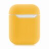 Силиконовый чехол Gurdini Silicone Case для AirPods жёлтый - фото № 2
