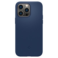 Чехол SPIGEN Silicone Fit с MagSafe для iPhone 14 Pro темно-синий (Navy Blue)