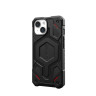 Чехол UAG Monarch Pro Kevlar с MagSafe для iPhone 15 черный кевлар (Kevlar Black) - фото № 2