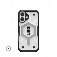 Чехол UAG Pathfinder с MagSafe для iPhone 16 прозрачный (Ice)