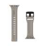 Силиконовый ремешок UAG Scout Strap для Apple Watch 42/41/40 мм титан (Titanium) - фото № 5