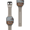 Силиконовый ремешок UAG Scout Strap для Apple Watch 42/41/40 мм титан (Titanium) - фото № 8
