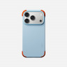 Чехол MOFT Frame Case MOVAS для iPhone 17 Pro голубой/оранжевый (Soothing Mist x Sunrise)