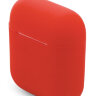 Силиконовый чехол Gurdini Silicone Case для AirPods красный - фото № 3