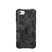 Чехол UAG Pathfinder SE Camo для iPhone 7/8/SE 2 чёрный камуфляж (Midnight)