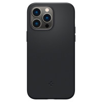 Чехол SPIGEN Silicone Fit с MagSafe для iPhone 14 Pro черный (Black)
