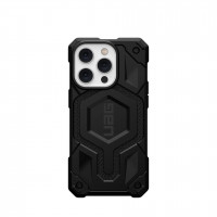 Чехол UAG Monarch Pro Kevlar с MagSafe для iPhone 14 Pro черный кевлар (Kevlar Black)