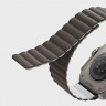 Силиконовый ремешок Uniq Revix для Apple Watch 42/44/45/49 мм серый/белый - фото № 2