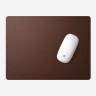Кожаный коврик для мыши Nomad Mousepad 16" коричневый (Rustic Brown) - фото № 5