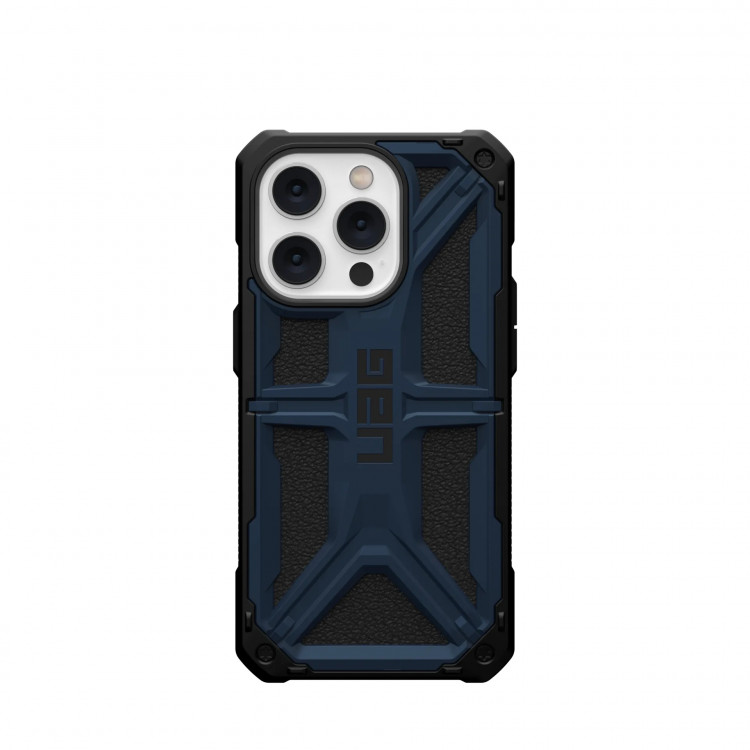 Чехол UAG Monarch для iPhone 14 Pro темно-синий (Mallard)