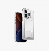Чехол Uniq Air Fender ID для iPhone 15 Pro Max прозрачный (Transparent)