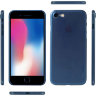 Чехол Memumi ультра тонкий 0.3 мм для iPhone 7/8/SE 2 синий - фото № 2