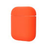 Силиконовый чехол Gurdini Silicone Case для AirPods оранжевый - фото № 4