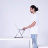 Подставка-трансформер для ноутбука MOFT Z 5-in-1 Sit-Stand Desk серебристая - фото № 7