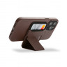 Подставка-кошелёк Decoded MagSafe Card/Stand Sleeve коричневый (Brwon) - фото № 3