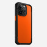 Чехол Nomad Rugged Case MagSafe для iPhone 14 Pro оранжевый (Ultra Orange) - фото № 4