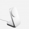 Беспроводное зарядное устройство Nomad Stand One (4th Gen) серебро (Silver) - фото № 5