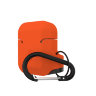 Чехол UAG Silicone Case для AirPods оранжево/черный (orange/black) - фото № 3