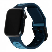 Силиконовый ремешок UAG Civilian Strap для Apple Watch 49/45/42/44 мм темно-синий (Mallard)