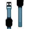 Силиконовый ремешок UAG Civilian Strap для Apple Watch 49/45/42/44 мм темно-синий (Mallard) - фото № 2