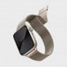 Стальной ремешок мелкое плетение Uniq Dante для Apple Watch 38/40/41 мм сияющая звезда