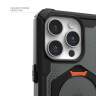 Чехол UAG Plasma XTE с MagSafe для iPhone 15 Pro Max черный/оранжевый (Black/Orange) - фото № 4