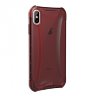 Чехол UAG PLYO Series Case для iPhone Xs Max красный (Crimson) - фото № 2