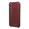 Чехол UAG PLYO Series Case для iPhone Xs Max красный (Crimson) - фото № 4