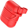 Чехол Baseus Silicone Case с держателем наушников для Airpods красный - фото № 2