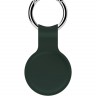 Силиконовый брелок-подвеска с кольцом для ключей iNeez для AirTag зеленый лес - фото № 2