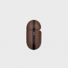 Кожаный чехол Uniq Terra Genuine Leather для AirPods 3 коричневый - фото № 3