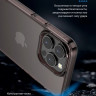 Чехол Gurdini Alba Series Protective для iPhone 12 Pro Max тонированный - фото № 3
