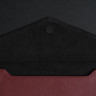 Чехол DOST Leather Co. для MacBook Pro 14" (2021) / MacBook Air 13" (2022) бордовый - фото № 4