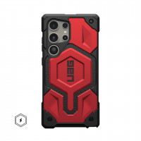 Чехол UAG Monarch Pro с MagSafe для Samsung Galaxy S24 Ultra красный (Crimson)