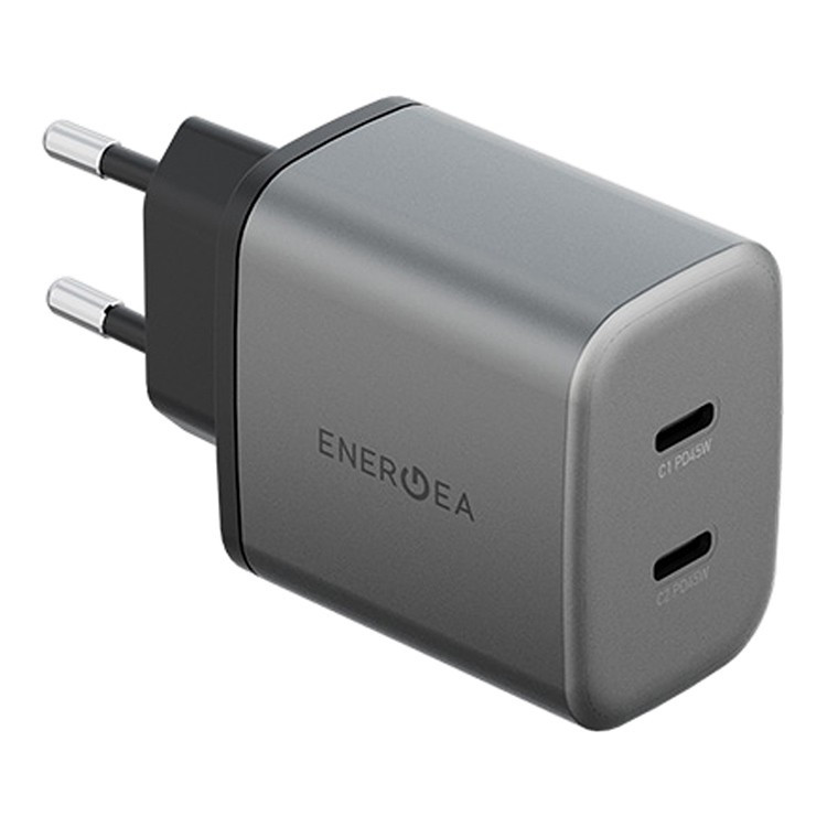Сетевое зарядное устройство EnergEa AmpCharge GaN45 EU 45 Вт