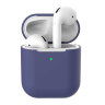 Силиконовый чехол Gurdini Silicone Case для AirPods фиолетовый