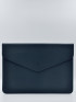 Чехол DOST Leather Co. для MacBook Pro 14" (2021) / MacBook Air 13" (2022) черничный
