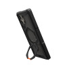 Чехол UAG Plasma XTE для Samsung Galaxy S24 Ultra черный/оранжевый (Black/Orange) - фото № 3