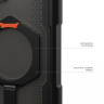 Чехол UAG Plasma XTE для Samsung Galaxy S24 Ultra черный/оранжевый (Black/Orange) - фото № 6