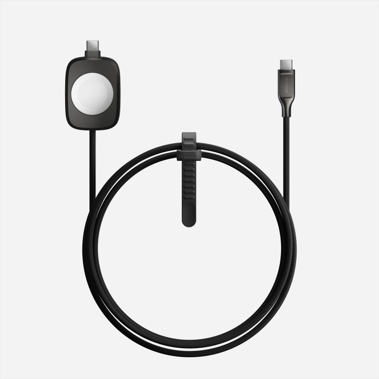 Универсальный кабель Nomad Universal Cable for Apple Watch 1.5 м черный