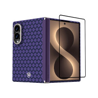 Чехол + стекло Benks ArmorAir для Samsung Galaxy Z Fold 8 - ArmorGrid Peri Purple