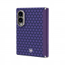 Чехол + стекло Benks ArmorAir для Samsung Galaxy Z Fold 8 - ArmorGrid Peri Purple - фото № 3