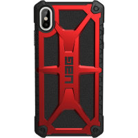 Чехол UAG Monarch Series Case для iPhone Xs Max красный Crimson