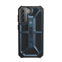 Чехол UAG Monarch Series Case для Samsung Galaxy S21+ Plus темно-синий (Mallard)